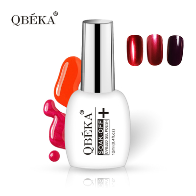 QBEKA Gel Nail Polish Nail UV Polish Multi Color Selection SGS,FDA,MSDS معتمدة