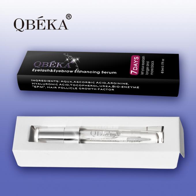العناية الأكثر فعالية للحاجب والرمش النباتي العضوي زيت الأعشاب مصل الرموش 5ml حجم 8