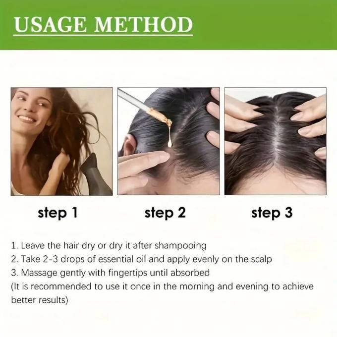 30 زيوت أساسية مستخلصات الروزماري النعناع فروة الرأس زيت تقوية الشعر للشعار المخصص 1