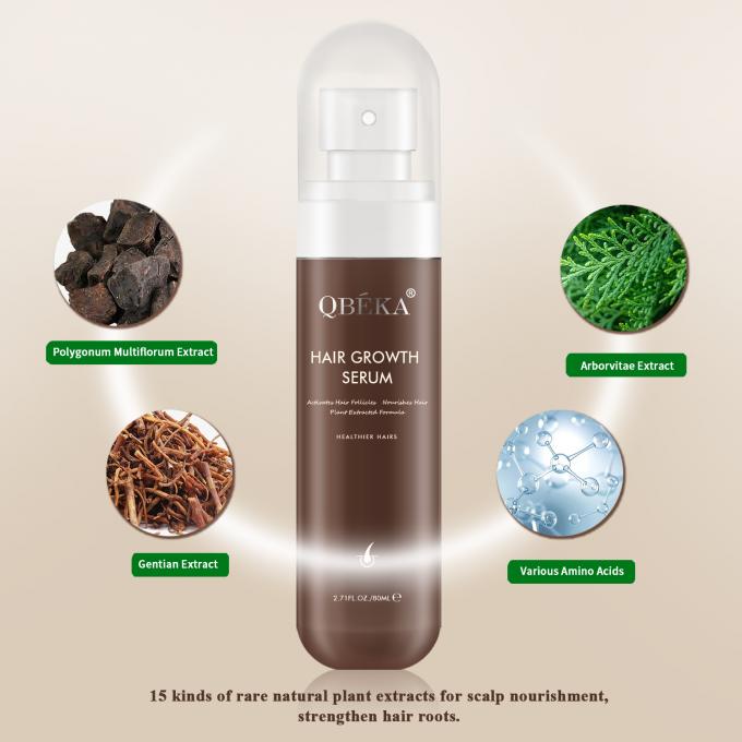 QBEKA Professional Hair Extension لوشن للاستجابة والإطعام في الشعر لمدة 15 يوما 3