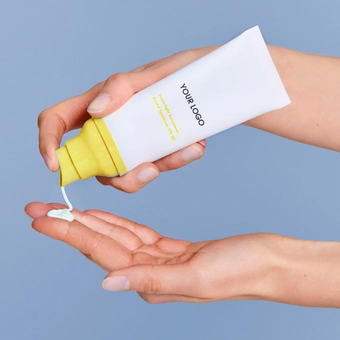 حماية الذكور من الشمس الملصق الخاص SPF 30 واقي الشمس مع أكسيد الزنك كريم خفيف الوزن 1