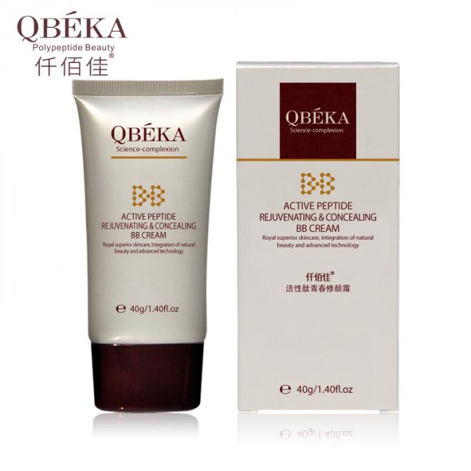 QBEKA الببتيد النشط كريم تجديد و إخفاء البشرة للبالغين 0
