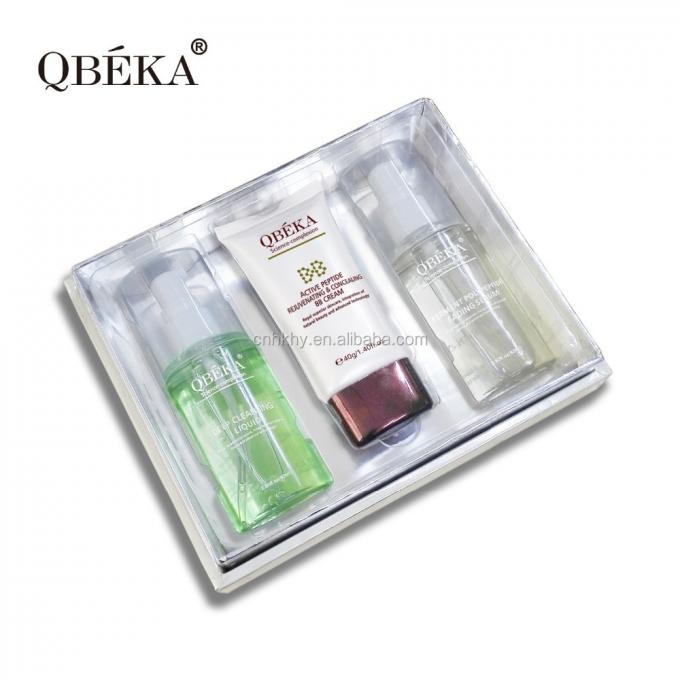 QBEKA فيرمينت بوليببتيد تدهور المصل تبييض الذهب مجموعة الوجه لرفع تأثير 1